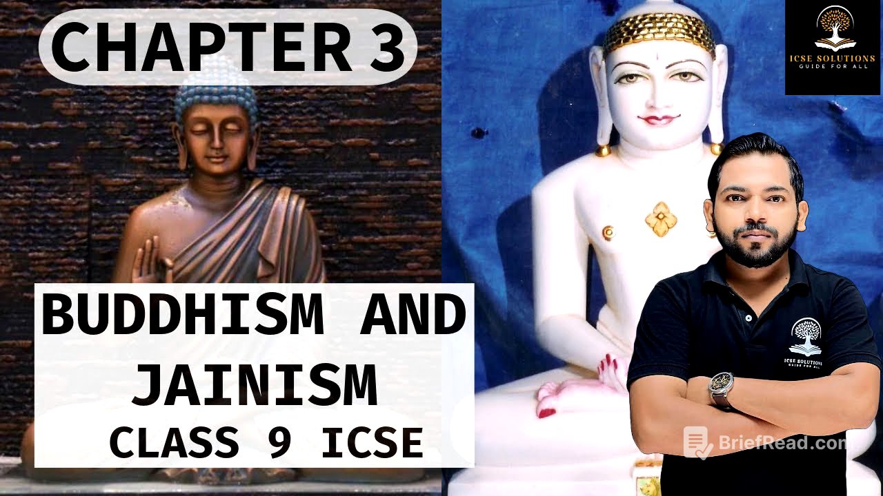 BUDDHISM AND JAINISM CHAPTER 3 CLASS 9 ICSE HISTORY AND CIVICS