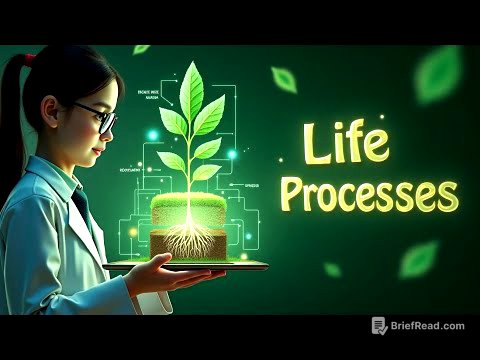 Life Processes | Class 10 full Chapter | Class 10 Science Chapter 5 in Animation