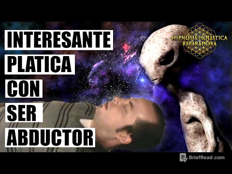 Interesante platica con ser abductor en terapia de hipnosis - Javier Sampayo