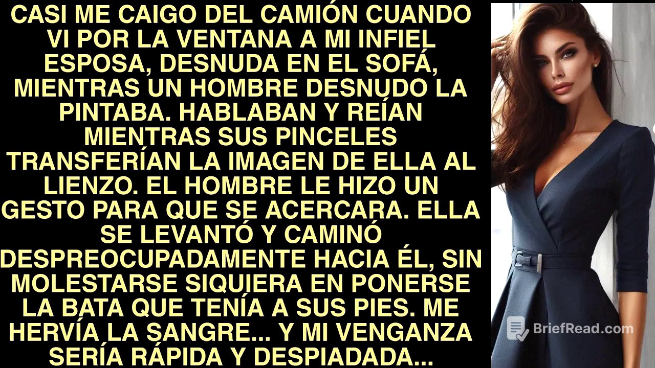 Casi Me Caigo Del Camión Cuando Vi Por La Ventana A Mi Infiel Esposa, Desnuda En El Sofá, Mientr