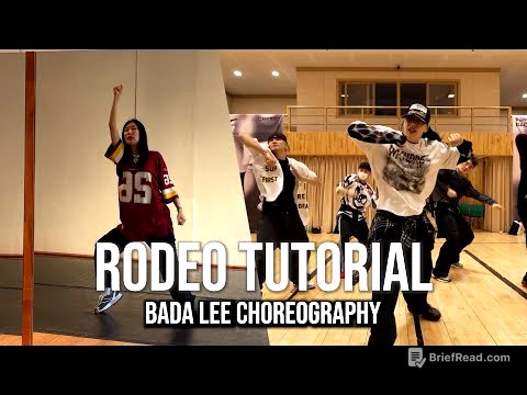 [ENGSUB] Bada Lee choreo - Rodeo Tutorial 튜토리얼