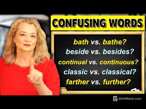 Confusing English Words -Mistakes You Should Fix