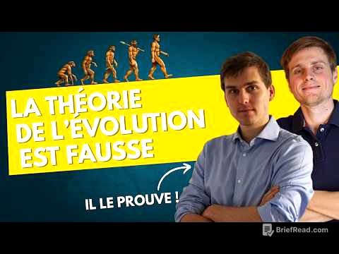 Le MENSONGE de L'ÉVOLUTION (réfuté par un seul exemple) - Episode 1 - ft@jeancuivre