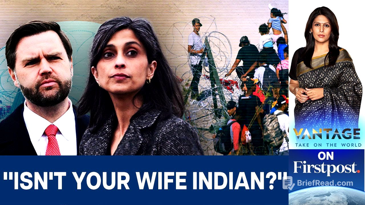 Social Media Users Ask JD Vance to "Send Usha Back to India" | Vantage with Palki Sharma | N18G