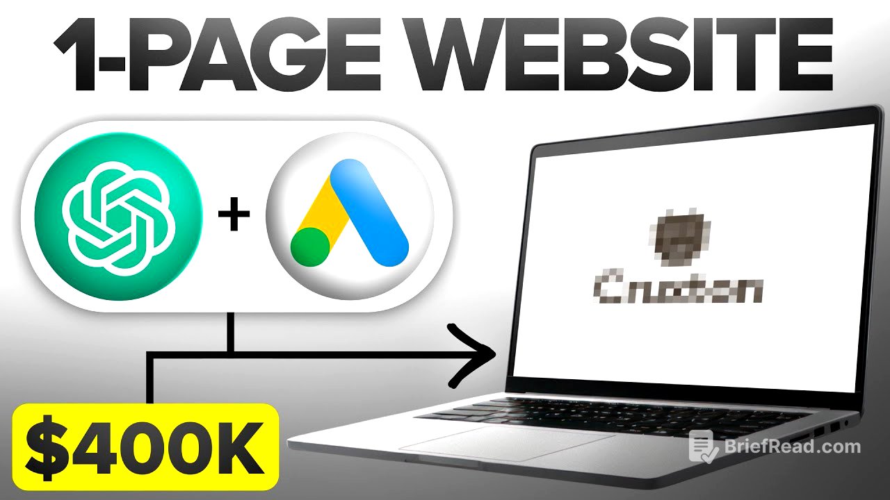 How I Built a "1 PAGE" Website Making $400K With AI Tools