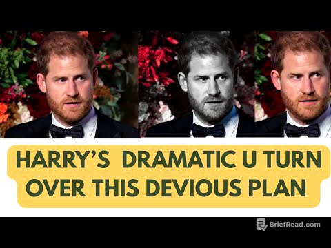 HARRY’S DRAMATIC U TURN OVER THIS HYPED MOVE - REASON IS REVEALED #princeharrylatest #news #royal 
