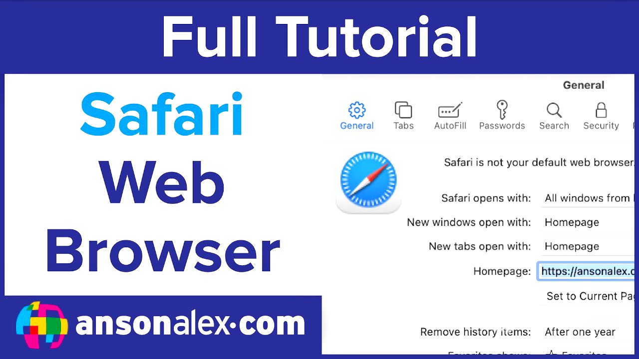 Safari Tutorial for Mac