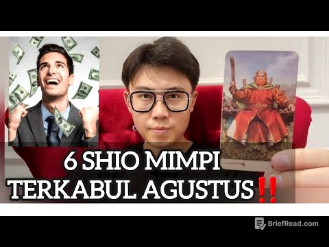 6 SHIO MIMPI TERKABUL AGUSTUS 2025 ‼️ HARAPAN JADI NYATA !!