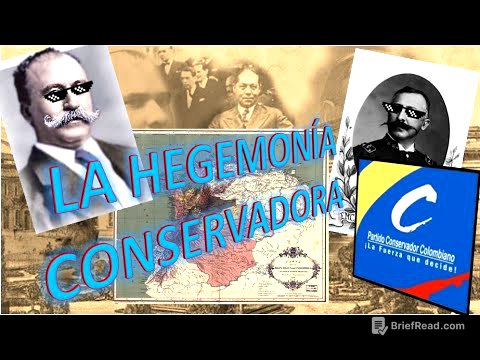 📜HEGEMONÍA CONSERVADORA EN COLOMBIA -resumen con presidentes, antecedentes y consecuencias📜