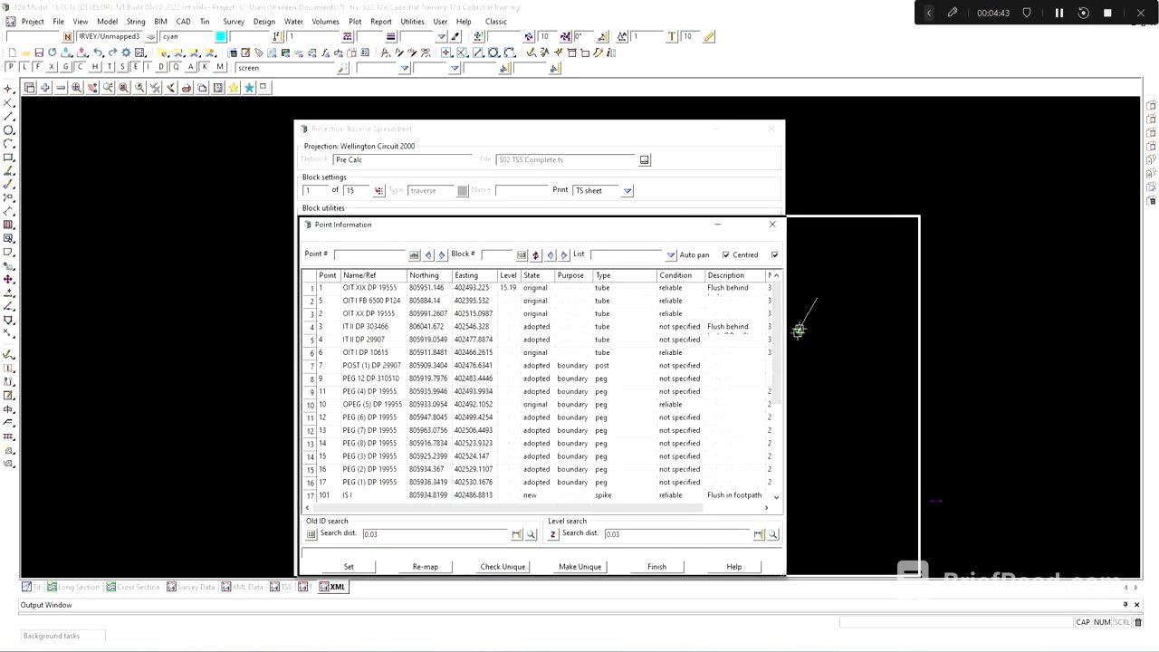 Traverse Spreadsheets: What's New in 12d Model 15 - Training Webinar Series