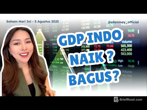 Saham Hari Ini 5 Ags 2025: GDP Indo Naik? Saham PP Bakal Masuk MSCI Ga?