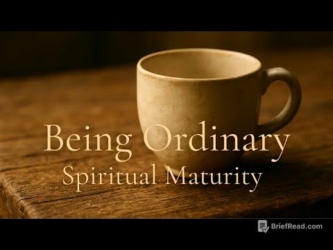 The Real Spiritual Indicator | Being Ordinary