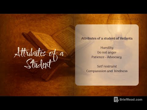 Attributes - Student of Vedham