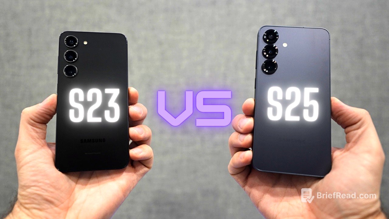 How long can Samsung keep doing this? Galaxy S23 vs. S25 phone comparison