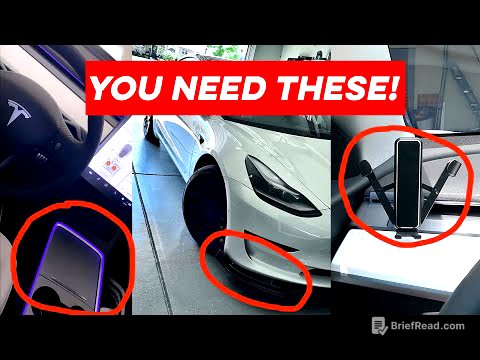 13 MUST HAVE Tesla Model 3 Accessories and 9 you’ll WANT to buy