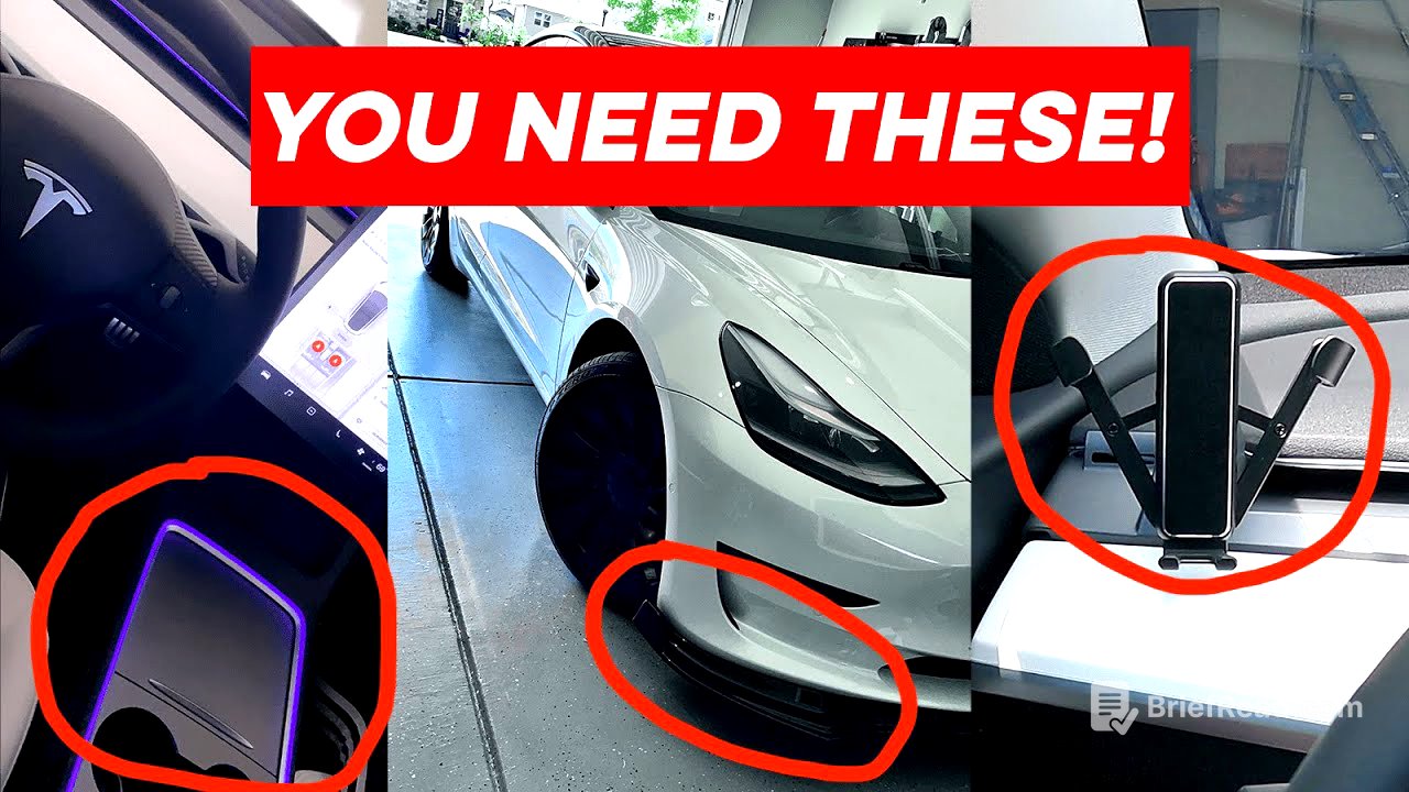 13 MUST HAVE Tesla Model 3 Accessories and 9 you’ll WANT to buy