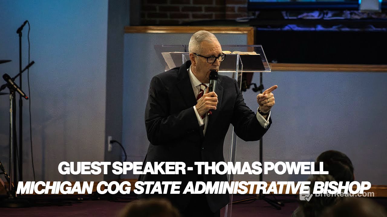 Sunday Morning | 03.02.2025 | Guest Speaker: MICOG Admin Bishop Tommy Powell