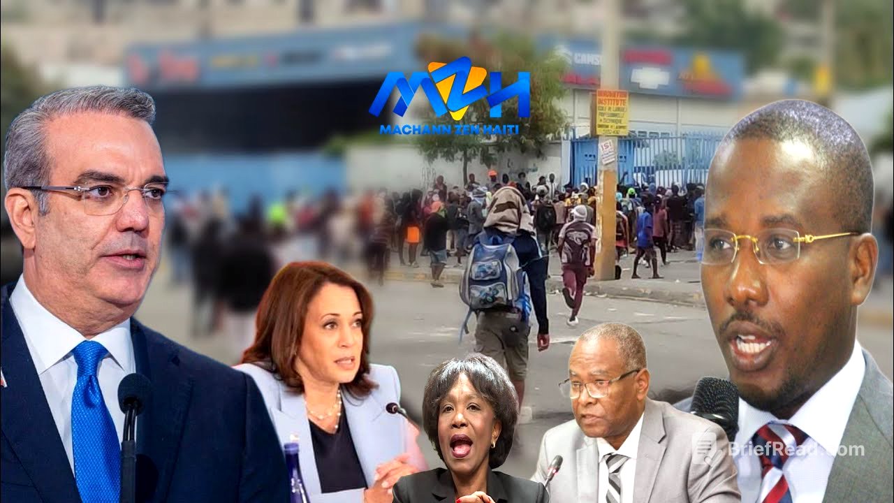 Yo fin tire'l,Yo boule kò a An Prezans Papa'l Malgre'l Te Sipliye yo - Pdt Abinader Imilye Claude J