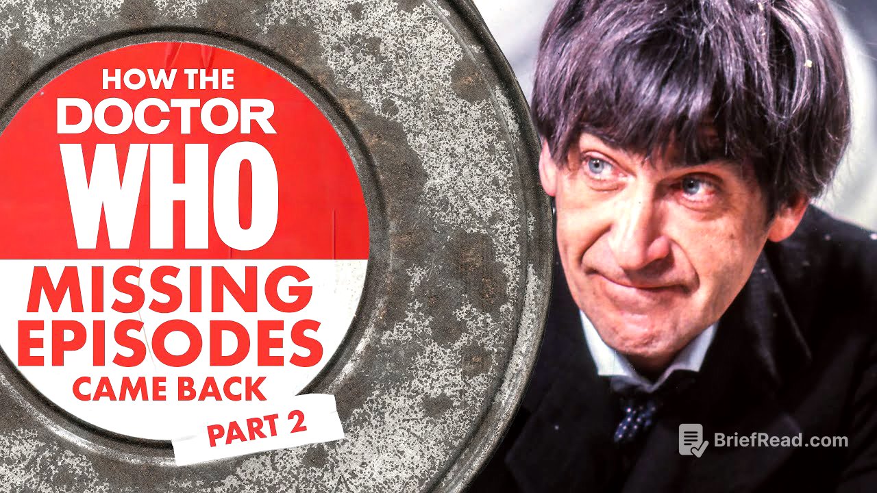 How Doctor Who's Missing Episodes Came Back [Part 2]