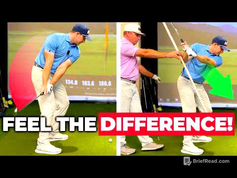 DON'T Drop Your Hands To Start The Downswing (Feel THIS Instead!)