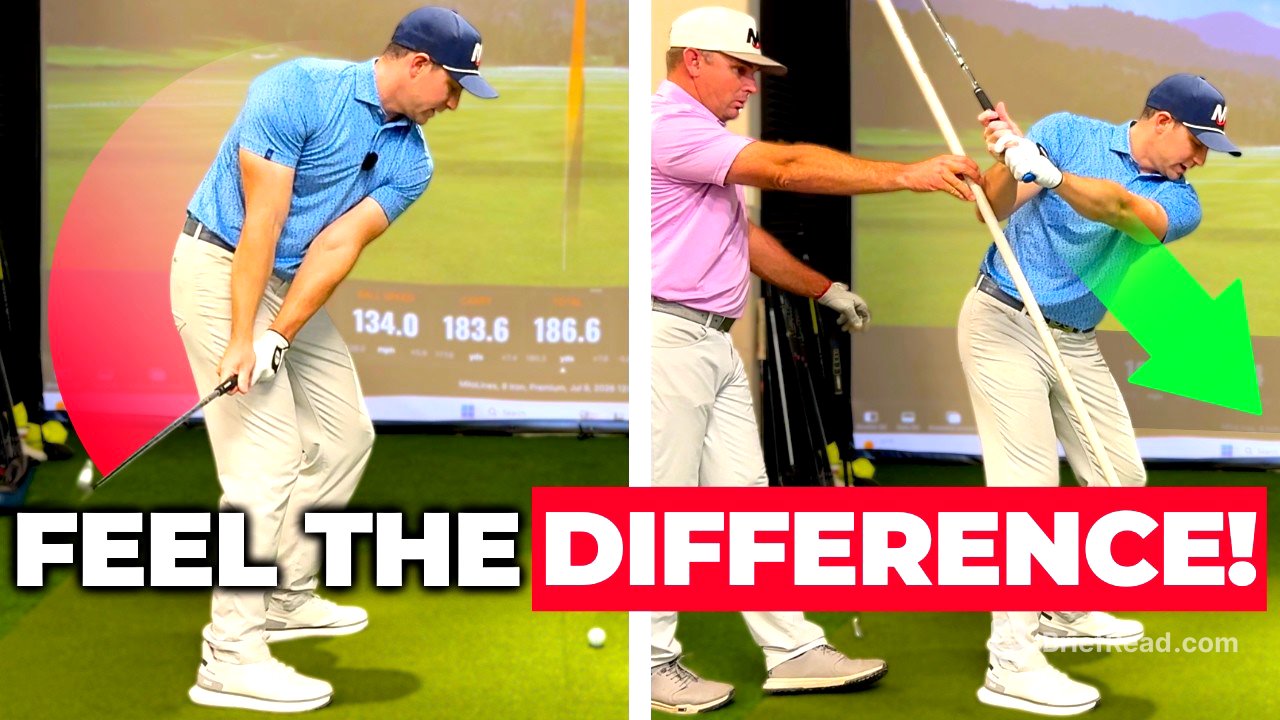 DON'T Drop Your Hands To Start The Downswing (Feel THIS Instead!)