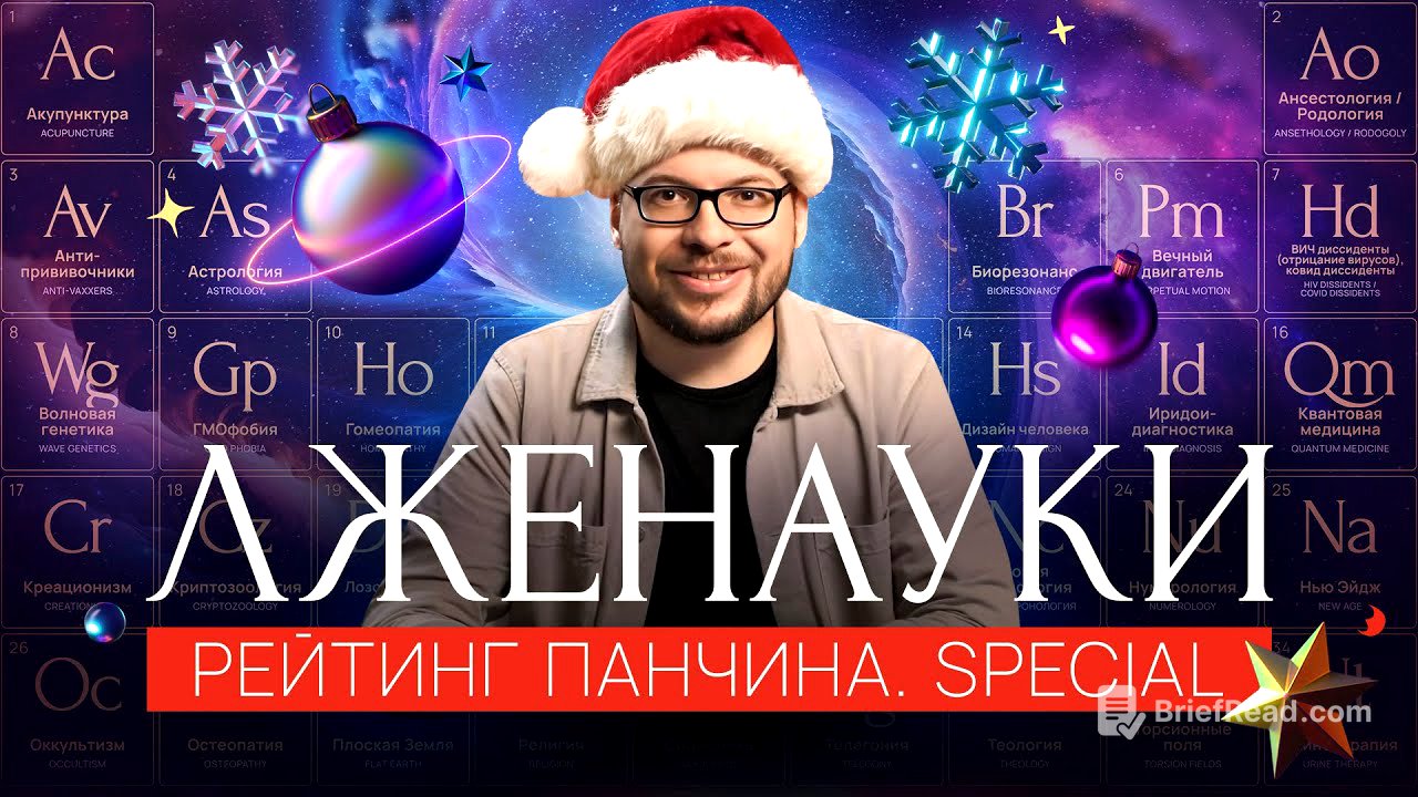 ЛЖЕНАУКИ: от безобидной до самой СМЕРТОНОСНОЙ