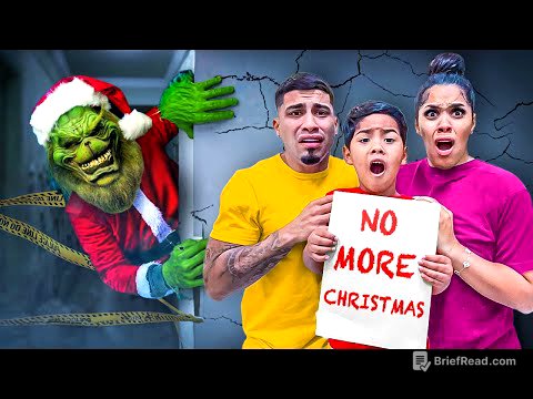 The GRINCH Left a STRANGE Letter At Our House… *OUR CHRISTMAS IS CANCELLED*