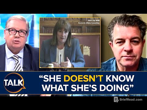 “DOESN’T Know What She’s Doing” | Rachel Reeves BLASTED For UK Spiralling Debts