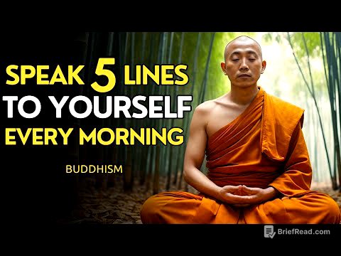 Speak 5 Lines To Yourself Every Morning | Transform Your Life | Buddhism
