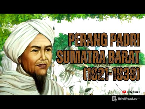 "Perang Padri 1821-1838 : Saat Ulama dan Bangsawan Bertempur di Tanah Minang!" ⚔️