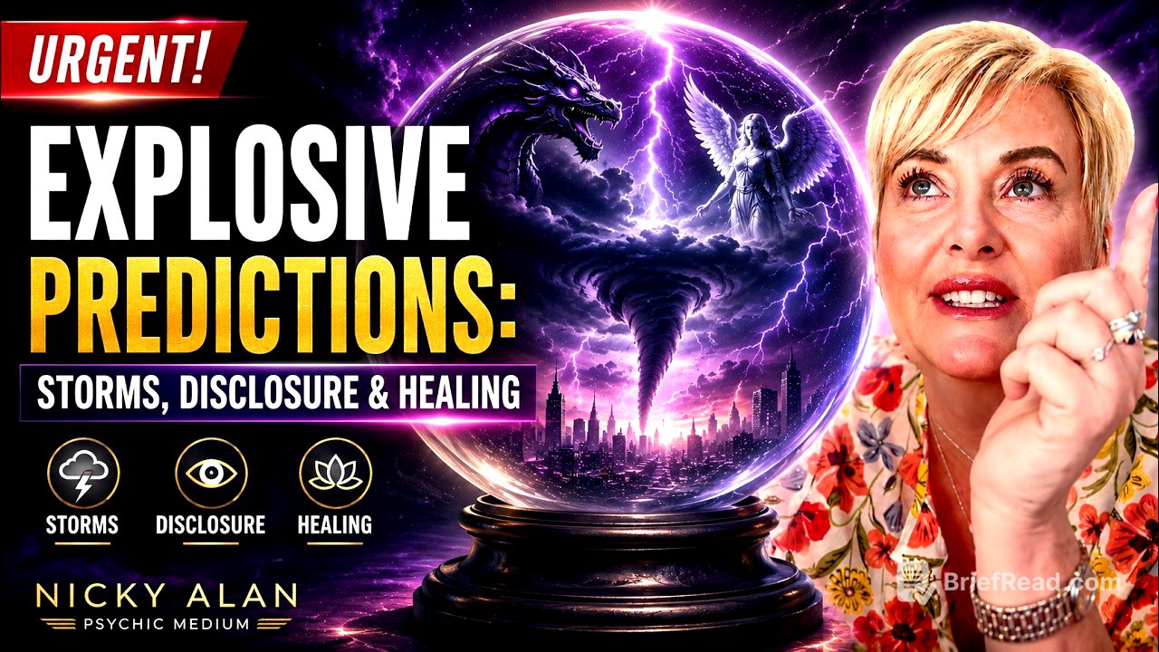 Explosive World Predictions! Storms, Disclosure, Iran & Angel Signs