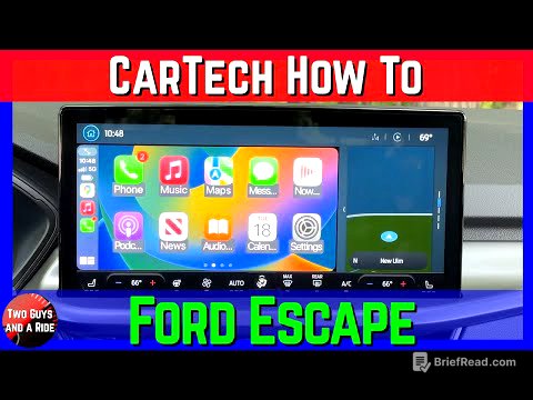 Mastering Your '23 Ford Escape: The Ultimate User Guide for Screens, Buttons, and Settings