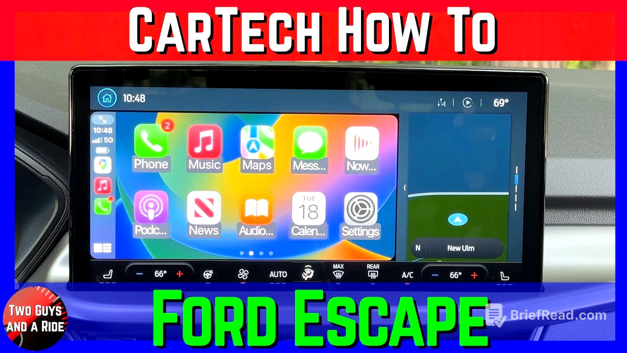 Mastering Your '23 Ford Escape: The Ultimate User Guide for Screens, Buttons, and Settings