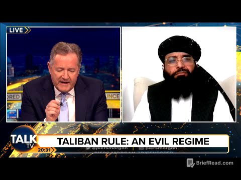 Piers Morgan's HEATED Debate With Taliban Spokesperson On Women's Education | PMU