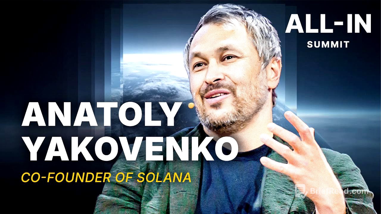 Solana’s Anatoly Yakovenko on Crypto's Next Era: Quantum, AI, and the Future of Money