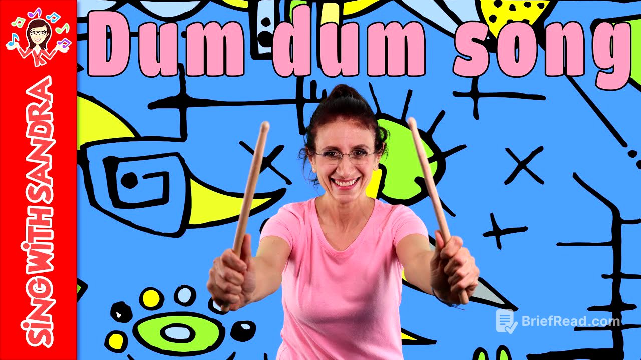💖 Dum dum song 💖 Children's Songs | Children's Stories | Sing With Sandra