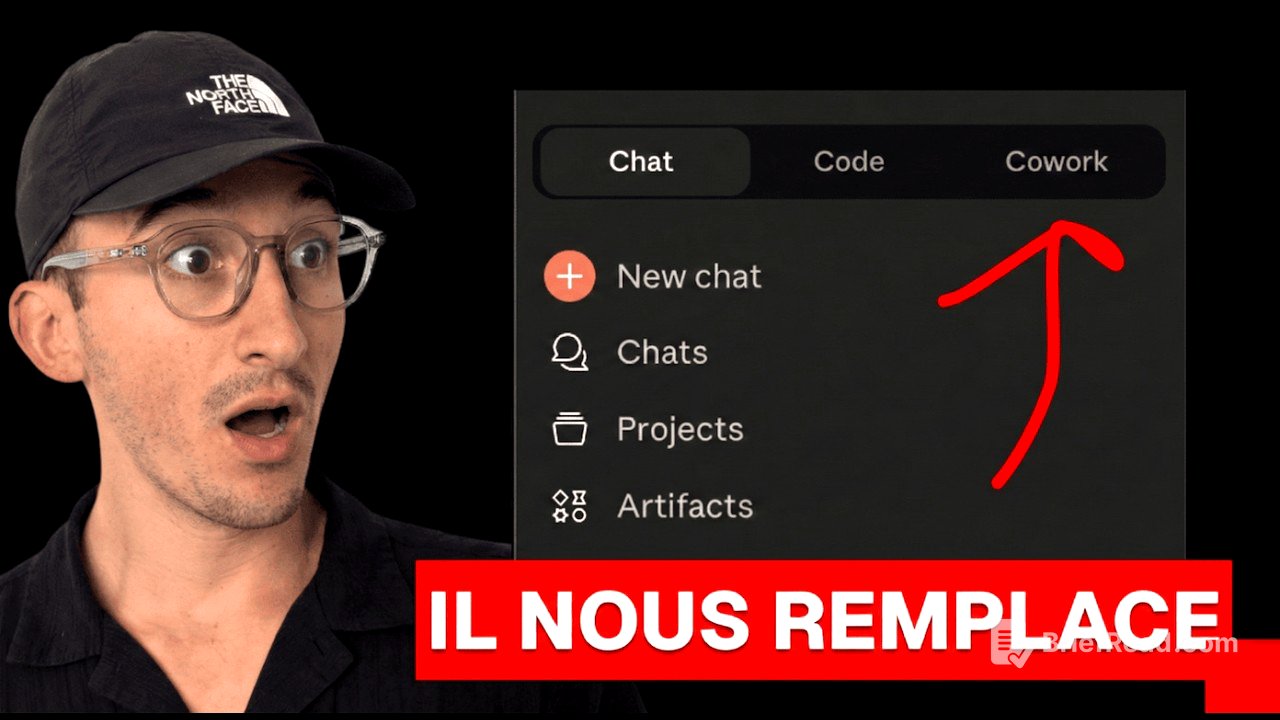 La seule entreprise IA qui innove - "Cowork" le nouveau Claude Code pour parents