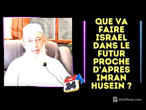 LES EVENEMENTS ESCHATOLOGIQUES DANS UN FUTUR PROCHE D'APRES LE CHEIKH IMRAN HUSEIN ?