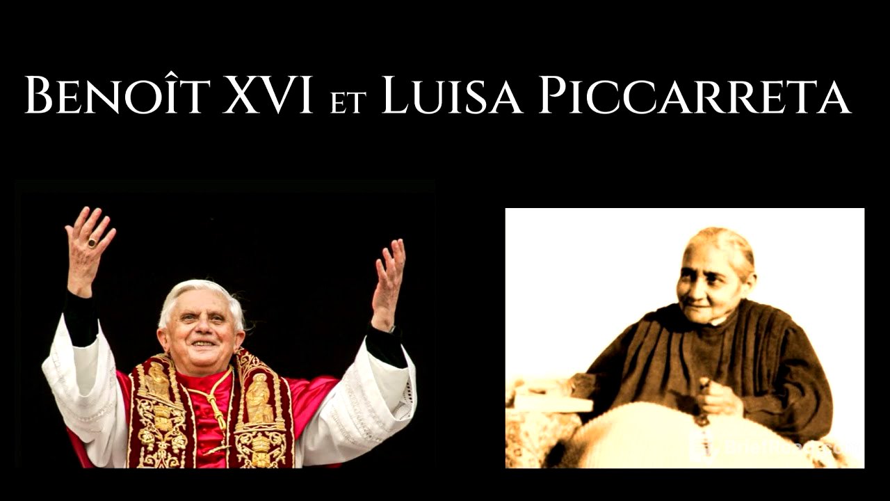 Sa Sainteté le pape Benoit XVI et Luisa Piccarreta - Texte d'Alejandra Acuña