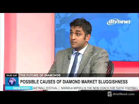 DE BEERS DISCUSSES DYNAMICS OF THE DIAMOND TRADING MARKET