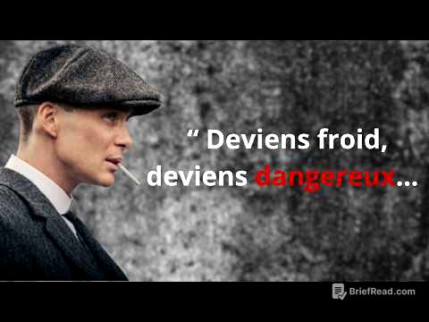 « Les règles froides de Thomas Shelby… que les faibles ne comprendront jamais »