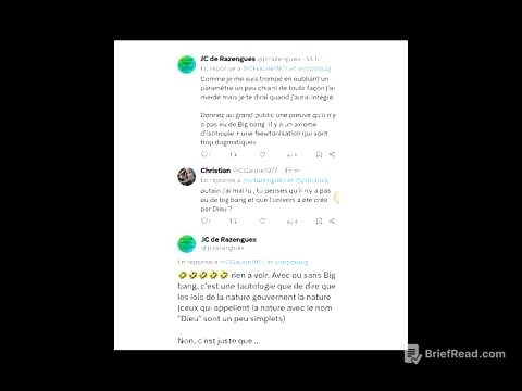 Le narratif du Big Bang n'est pas sérieux