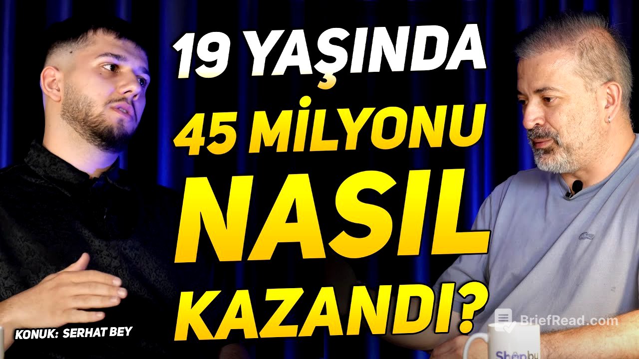 GENÇLİK, CESARET VE 45 MİLYON TL: BİR E-TİCARET EFSANESİ!