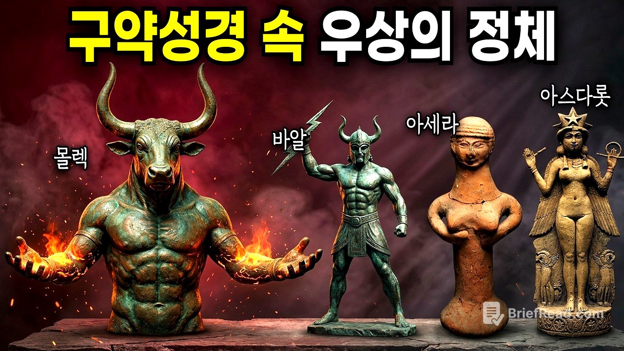 바알, 아세라, 아스다롯, 몰렉 — 성경을 읽으면서 한 번쯤 궁금했던 가나안 우상들의 정체