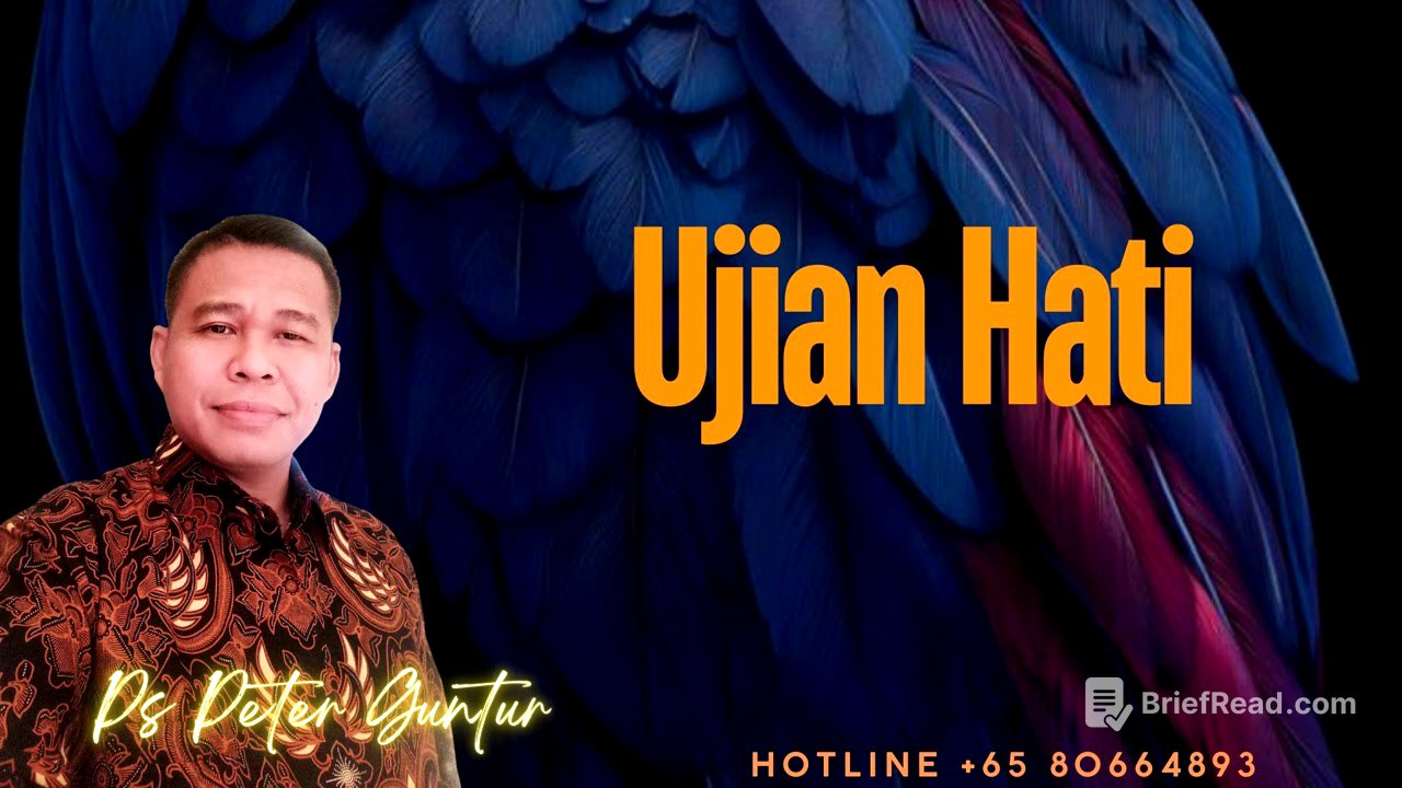 UJIAN HATI  -   PETER GUNTUR