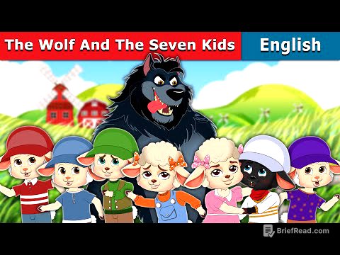The Wolf And The Seven Kids | The Big Bad Wolf and the Seven Little Goats | @EnglishFairyTales