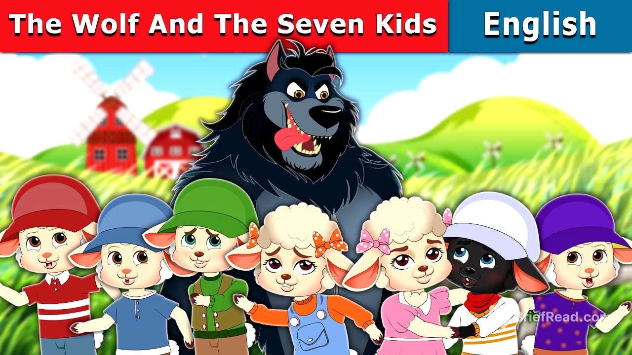 The Wolf And The Seven Kids | The Big Bad Wolf and the Seven Little Goats | @EnglishFairyTales
