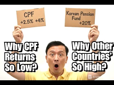 Korean Pension Fund +20%! CPF returns are so low at only 2.5% / 4 %! Jialat!
