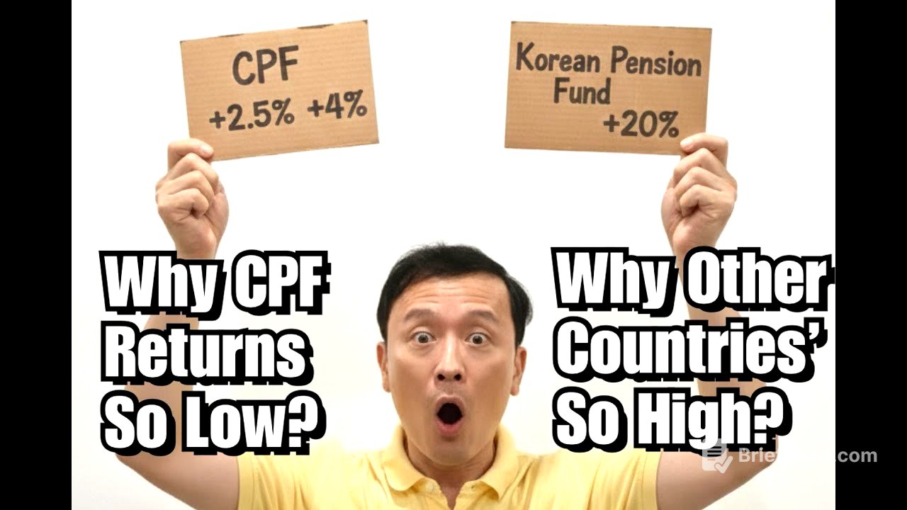 Korean Pension Fund +20%! CPF returns are so low at only 2.5% / 4 %! Jialat!
