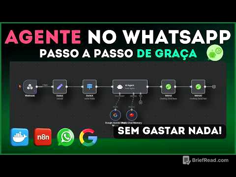 N8N + WhatsApp GRÁTIS: Crie seu Agente de IA sem gastar NADA! (Tutorial fácil para iniciantes 2025)